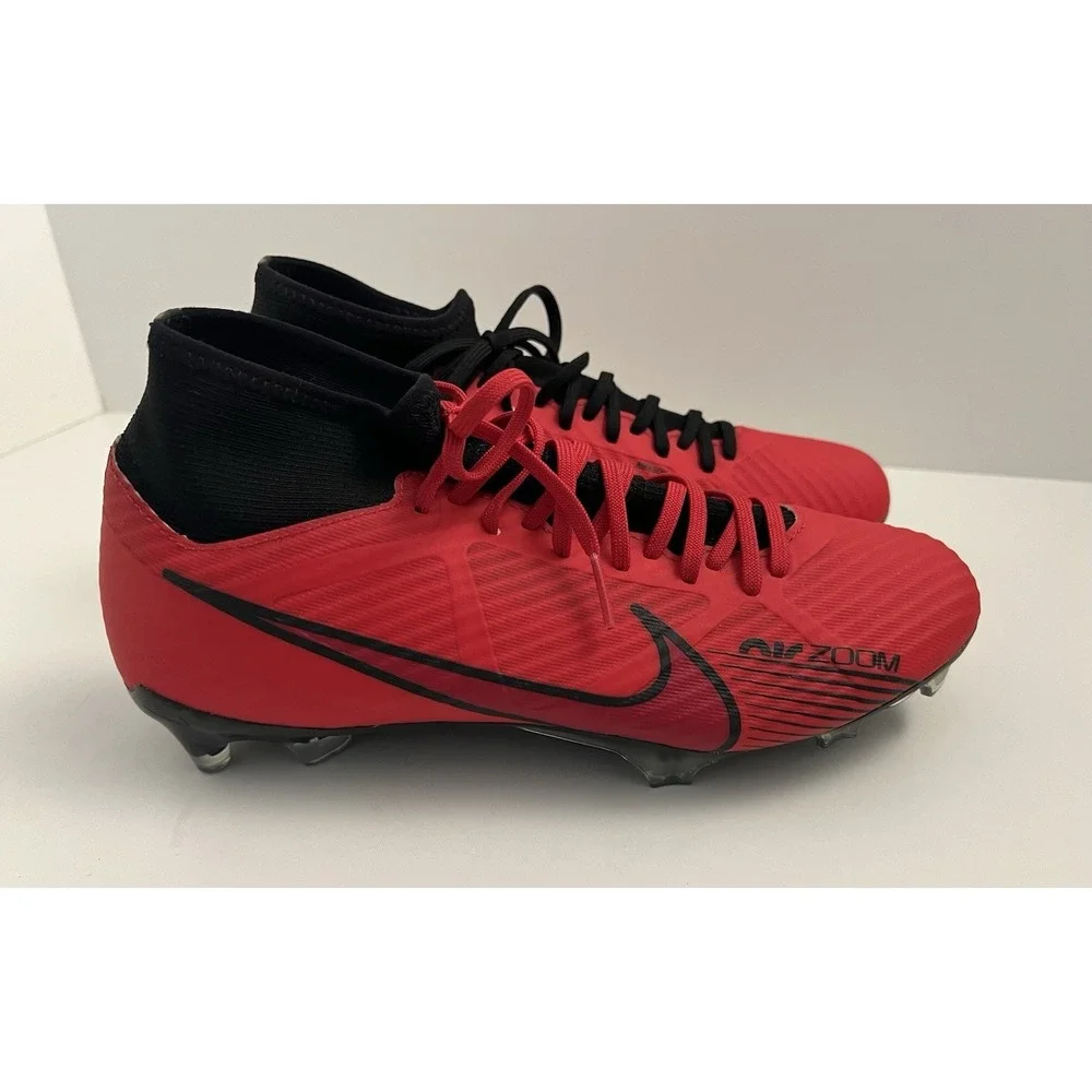 Nike Air Zoom Mercurial Soccer Cleats Sz 6.5 Red DX3346-900 Nike Skin Shoes NEW